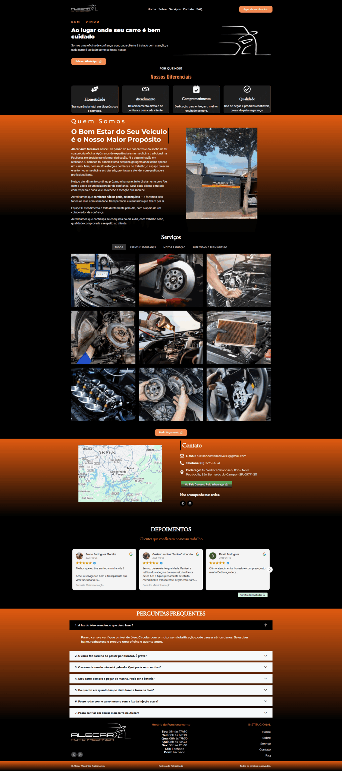 Site de Mecânica Automotiva